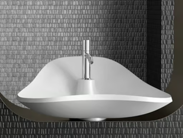 MORPHEO MAX - Countertop single washbasin by Glass Design - view 2